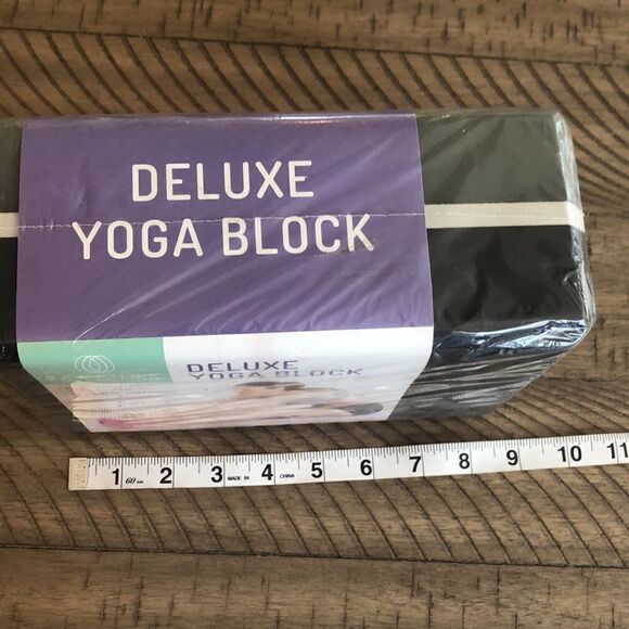 Deluxe Yoga 🧘🏼♀️ Block to maintain proper alignment! 4” X 6” X 9” - Picture 13 of 17